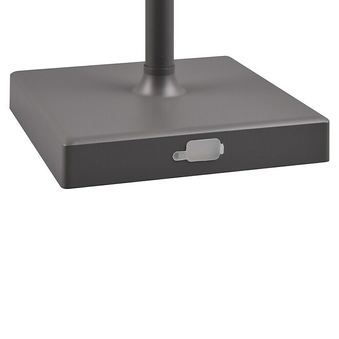 Reality Leuchten LED-Tischleuchte Sanchez (L x B x H: 13 x 13 x 30 cm, Anthrazit) | BAUHAUS