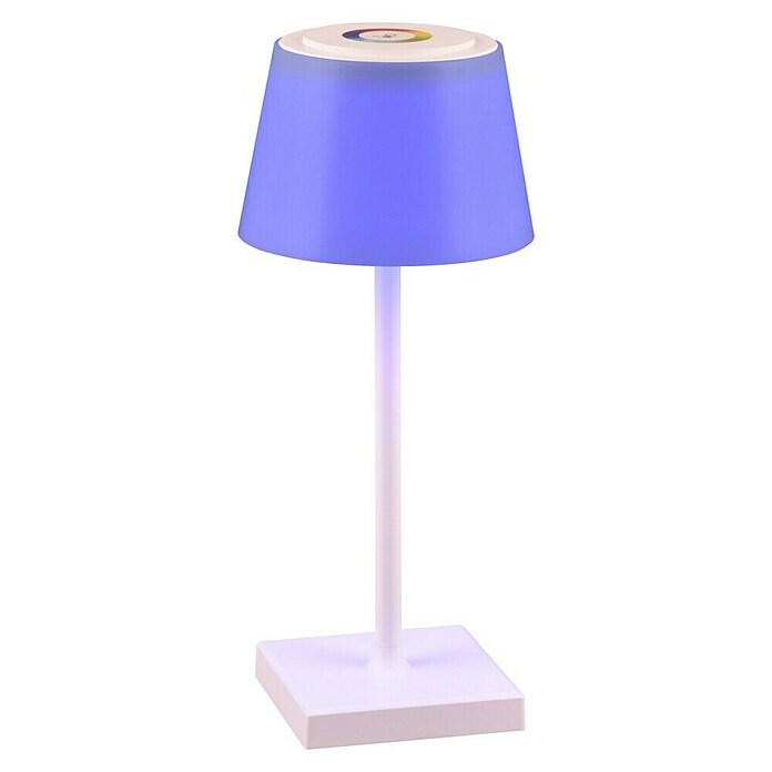 Reality Leuchten LED-Tischleuchte Sanchez (L x B x H: 13 x 13 x 30 cm, Weiß) | BAUHAUS