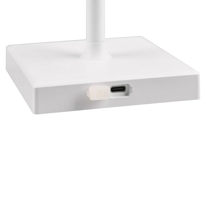 Reality Leuchten LED-Tischleuchte Sanchez (L x B x H: 13 x 13 x 30 cm, Weiß) | BAUHAUS