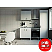Top Element Cocina compacta (Ancho: 2 m, Sin electrodomésticos, Blanco, 4 pzs.) | BAUHAUS