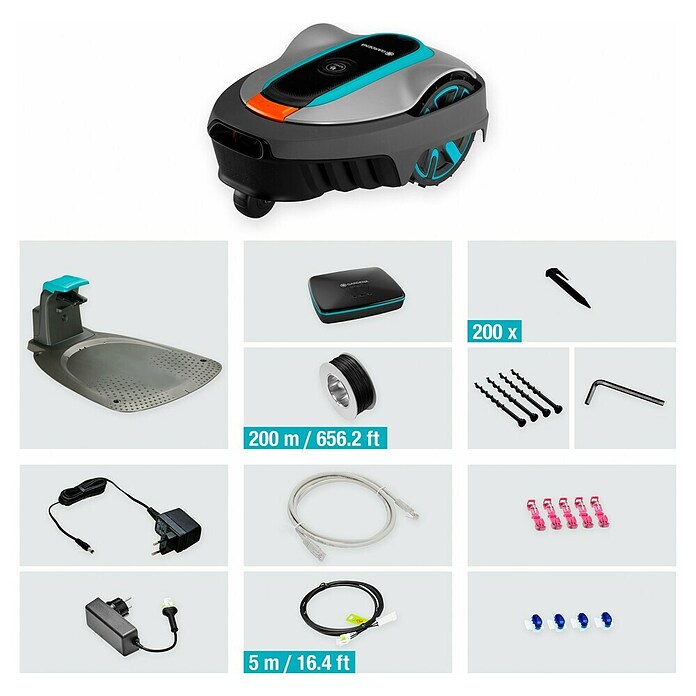 Gardena Robotska kosilica smart SILENO city 600  (600 m², Širina reza: 17 cm) | BAUHAUS