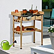 Dobar Pflanztisch (78 x 38 x 88 cm, Holz, Natur) | BAUHAUS