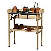 Dobar Pflanztisch (78 x 38 x 88 cm, Holz, Natur) | BAUHAUS