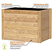 Dobar Hochbeet Douglasie (106 x 65,5 x 76 cm, Holz, Natur) | BAUHAUS