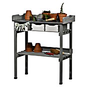 Dobar Pflanztisch (78 x 38 x 88 cm, Holz, Grau) | BAUHAUS