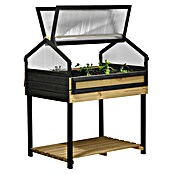 Dobar Hochbeet 4 Jahreszeiten (100 x 73 x 121,5 cm, Holz, Anthrazit/Natur) | BAUHAUS