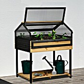 Dobar Hochbeet 4 Jahreszeiten (100 x 73 x 121,5 cm, Holz, Anthrazit/Natur) | BAUHAUS