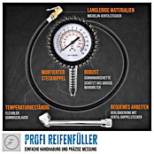 Güde Reifenfüllmesser Profi (Max. Druck: 12 bar, Schlauchlänge: 0,9 m) | BAUHAUS
