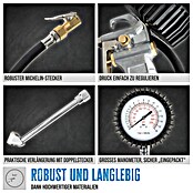Güde Reifenfüllmesser Profi (Max. Druck: 12 bar, Schlauchlänge: 0,9 m) | BAUHAUS