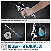 Güde Reifenfüllmesser V 12 Pro (Schwarz/Blau, Schlauchlänge: 830 mm) | BAUHAUS