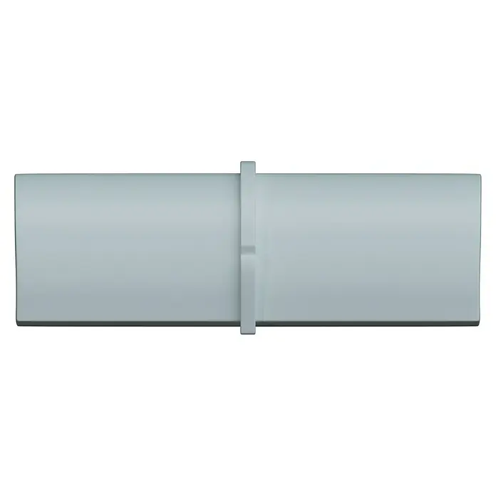 D-Line Kabelkanal-Zubehörkit - Weiß, Passend für: D-Line Kabelkanal 30 x 15 mm - Die moderne, zweigeteilte Trennwand in hellem Grau mit minimalistischen Linien ist ideal für Büros und bietet Privatsphäre mit Stil.