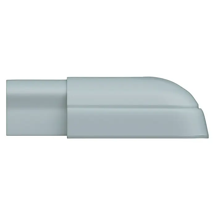 D-Line Kabelkanal-Zubehörkit - Weiß, Passend für: D-Line Kabelkanal 30 x 15 mm - Nahaufnahme eines stilvollen weißen Dachgepäckträgers, ideal für Abenteuer und Reisen mit zusätzlichem Stauraum.