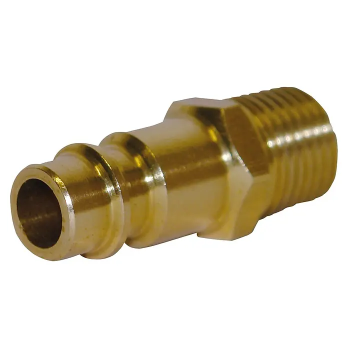 Güde Ausblaspistole VENTURI - Max. Druck: 15 bar, Betriebsdruck: 8 bar, Durchflussmenge: 467 l/min - Goldene Messing-Schnellkupplung für Druckluft mit Außengewinde.