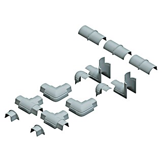 D-Line Kabelkanal-Zubehörkit (Weiß, Passend für: D-Line Kabelkanal 16 x 8 mm)