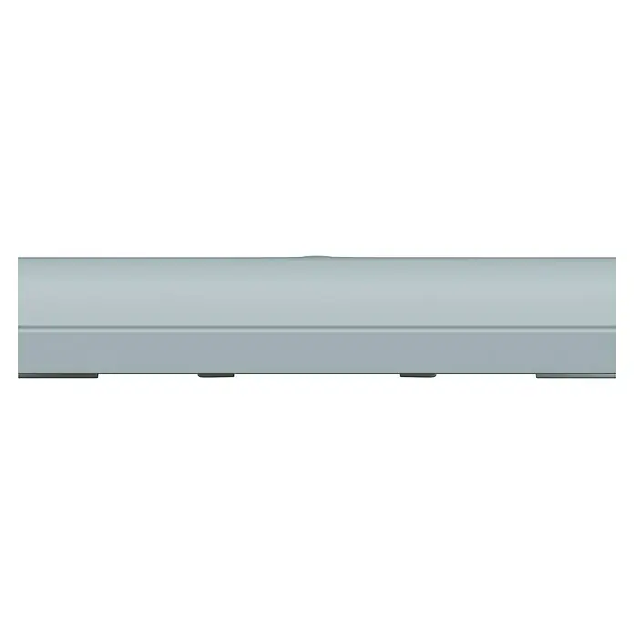 D-Line Kabelkanal-Zubehörkit - Weiß, Passend für: D-Line Kabelkanal 20 x 10 mm - Hier ist ein Foto von einem modernen, grauen Kühlschrank. Das Gerät verfügt über ein schlichtes Design und eine glatte Oberfläche.
