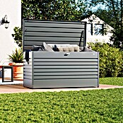 Biohort Garten-Aufbewahrungsbox FreizeitBox 160 (Quarzgrau, 160 x 79 x 83 cm, Stahlblech)