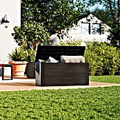 H.G. Baúl para jardín (120 x 46 x 58 cm, Marrón)