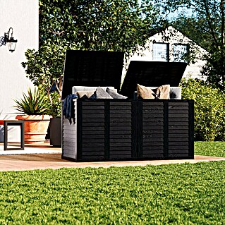 Jelenia Plast Garten-Aufbewahrungsbox XXL (L x B x H: 155 x 66 x 80 cm, Kunststoff)