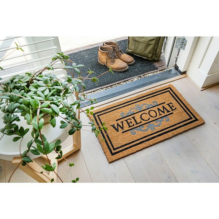 Hamat Deurmat Welcome (70 x 40 cm, Bruin, Welcome) | BAUHAUS