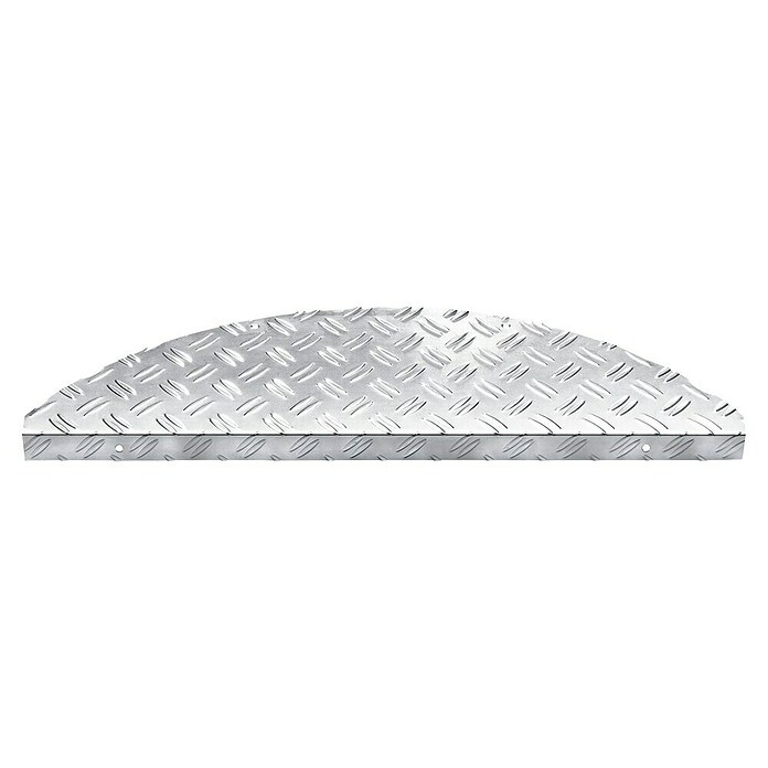 Hamat Trapmat Steel - Set (17,5 x 60 cm, Aluminium, Zilver) | BAUHAUS