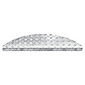 Hamat Trapmat Steel - Set (17,5 x 60 cm, Aluminium, Zilver) | BAUHAUS
