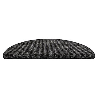 Hamat Trapmat Siena Antraciet - Set (17 x 56 cm, Polypropyleen, Antraciet)