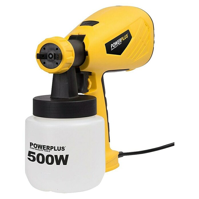 PowerPlus Sistema de pulverización de pintura POWX354 (500 W, Caudal: 0,9 l/min, Volumen de recipiente: 800 ml) | BAUHAUS
