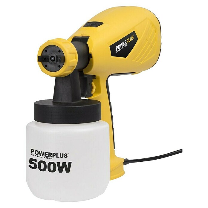 PowerPlus Sistema de pulverización de pintura POWX354 (500 W, Caudal: 0,9 l/min, Volumen de recipiente: 800 ml) | BAUHAUS