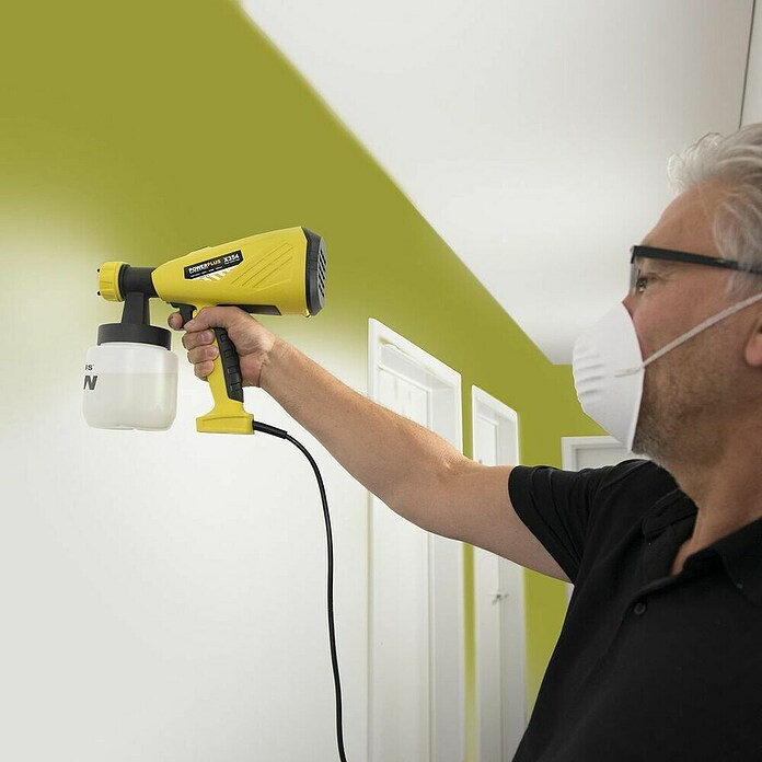 PowerPlus Sistema de pulverización de pintura POWX354 (500 W, Caudal: 0,9 l/min, Volumen de recipiente: 800 ml) | BAUHAUS