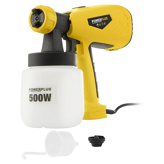 PowerPlus Sistema de pulverización de pintura POWX354 (500 W, Caudal: 0,9 l/min, Volumen de recipiente: 800 ml) | BAUHAUS