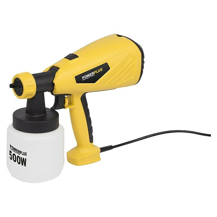 PowerPlus Sistema de pulverización de pintura POWX354 (500 W, Caudal: 0,9 l/min, Volumen de recipiente: 800 ml) | BAUHAUS