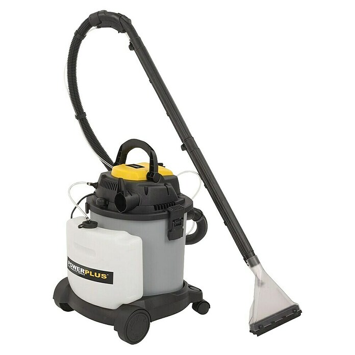 PowerPlus Aspirador en seco y húmedo eléctrico POWX326 (1.600 W, Volumen de recipiente: 20 l, Con bolsa) | BAUHAUS