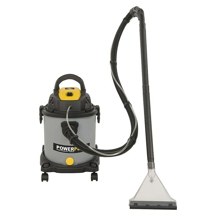 PowerPlus Aspirador en seco y húmedo eléctrico POWX326 (1.600 W, Volumen de recipiente: 20 l, Con bolsa) | BAUHAUS