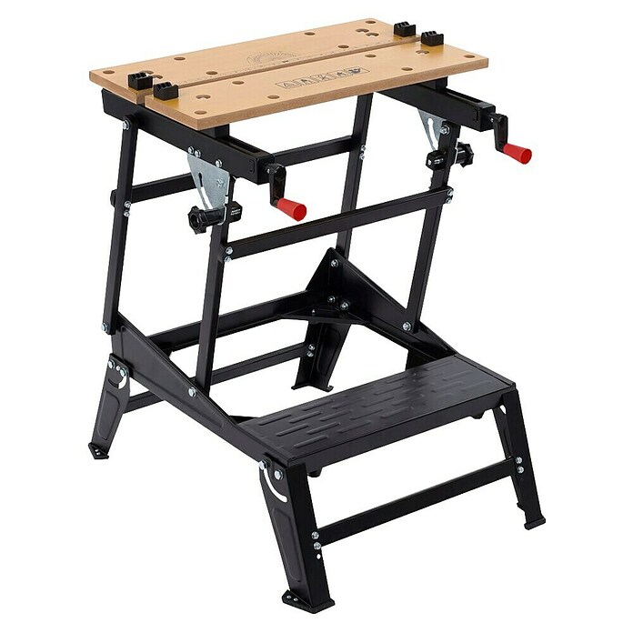 Kreator Mesa de trabajo KRT672002 (L x An x Al: 60,5 x 71,5 x 77 cm, Abatible) | BAUHAUS
