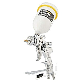 PowerPlus Pistola de pintura neumática POWAIR0109 (Presión de funcionamiento: 3 bar, Volumen de recipiente: 600 ml)