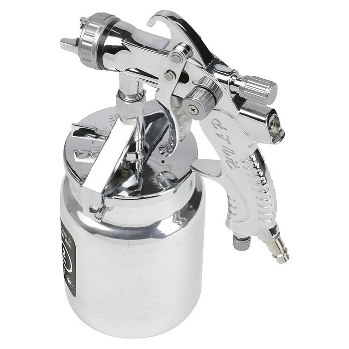 PowerPlus Pistola de pintura neumática POWAIR0110 (Presión de funcionamiento: 3 bar, Volumen de recipiente: 1.000 ml) | BAUHAUS