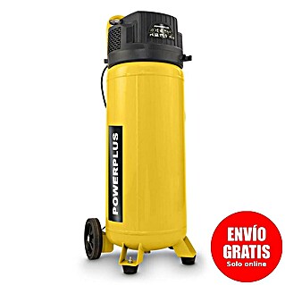 PowerPlus Compresor POWX17500 (1.500 W, Presión máx.: 10 bar, 50 l, Lubricación: Sin)