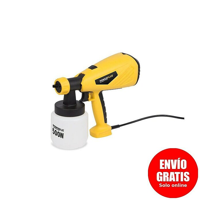 PowerPlus Sistema de pulverización de pintura POWX354 (500 W, Caudal: 0,9 l/min, Volumen de recipiente: 800 ml) | BAUHAUS
