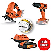 PowerPlus Juego de máquinas POWDPO3000 (20 V, 1 batería, 2 Ah, 4 pzs.) | BAUHAUS