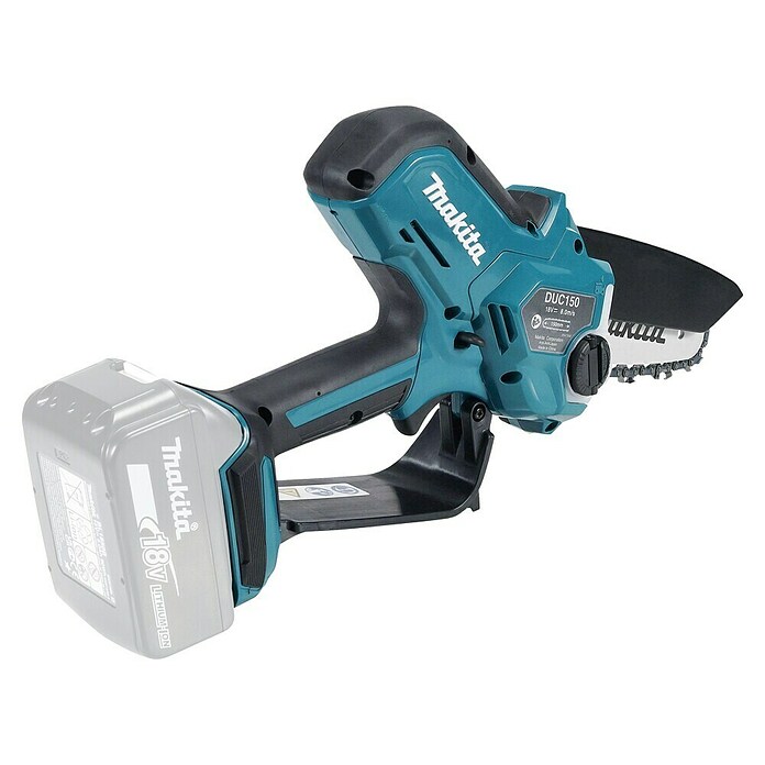 Makita LXT 18V Sierra de ramas de batería DUC150Z (18 V, Iones de litio, Sin batería, Longitud de la cuchilla: 15 cm) | BAUHAUS