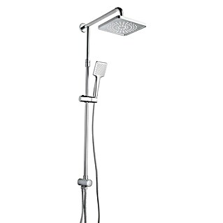 Görbach Regendouche Douchesysteem Met Thermostaatkraan Roestvrij Staal Doucheset Xl Ronde Douchekop Diameter 25 Cm Chroom 689297837