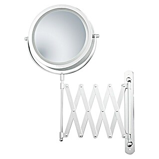Venus Espejo cosmético Lily (Diámetro: 13,2 cm, Redonda, Cromo, Aumento 1: 300 %)