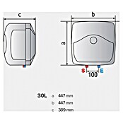 Ariston Termo eléctrico Blu Evo RS (30 l, 1.500 W) | BAUHAUS