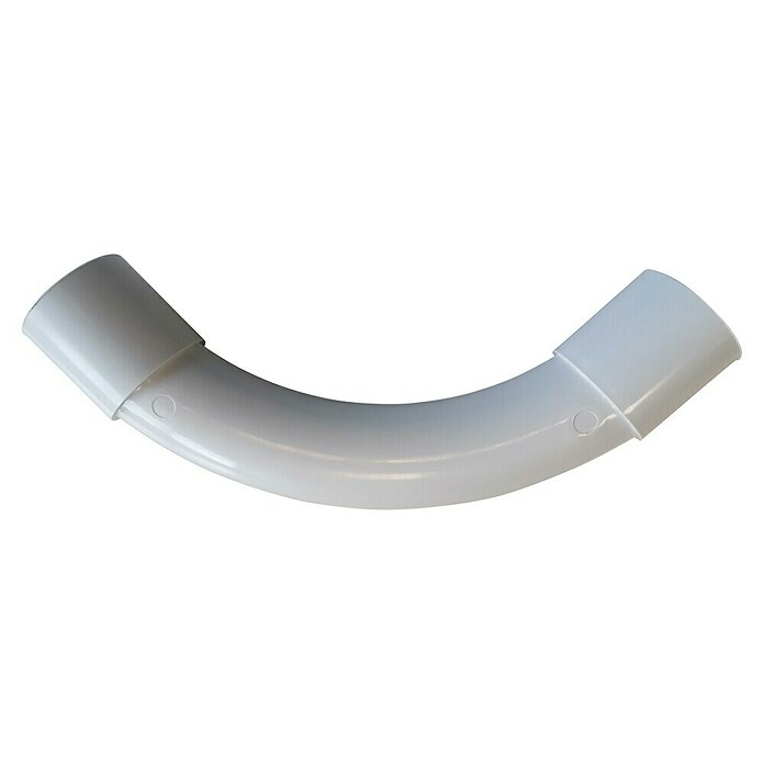 Koleno  (40 mm, Plastika, Svetlo siva, 3 kos) | 3296 - Fixrohre und Zubehör | CBED - Befestigungstechnik | CBE - Kabel und Zubehör | CB - Elektroinstallation | C - Elektro | BAUHAUS