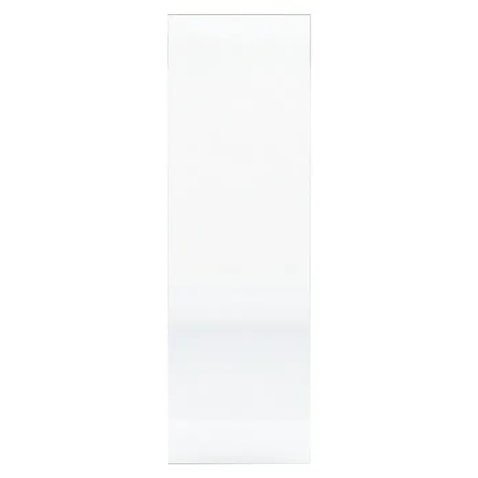 Entravia Glasschiebetür - 860 x 1.980 mm, Klarglas, Ohne Schlossbohrung, Passend für: Entravia Simple-Pocket Schiebetürsystem - Leeres, weißes rechteckiges Blatt.
