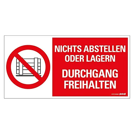 Pickup  Verbotsschild