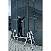 Krause Stabilo Mobiel werkplatform aluminium telescopische plank (Belastbaarheid: 200 kg, In lengte verstelbaar: 1,75 m - 3,5 m) | BAUHAUS