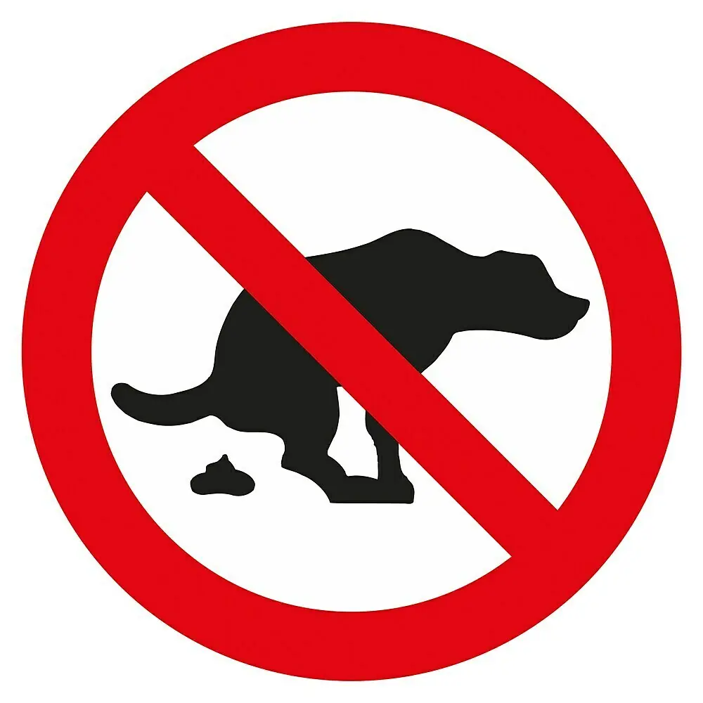 PUMI Metall-Warnschild „Hund“ – 30,5 X 20 Cm (A4), Aluminium 0,5 Mm, Mit Abgerundeten Ecken, Optionalen Befestigungslöchern