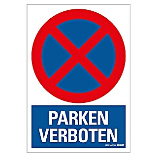 Pickup Verbotsschild (Motiv: Parken verboten, L x B: 23 x 33 cm)