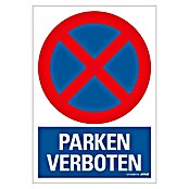 Pickup Verbotsschild (Motiv: Parken verboten, L x B: 23 x 33 cm)